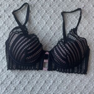 Victoria's Secret Black Underwire Bra with Soft Lining